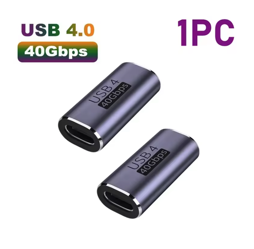 USB4.0 OTG USB Typ-C Adapter 90°Winkel Stecker Konverter für Macbook Laptop iPad - Bild 24 von 28