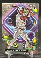 Edouard Julien RC 2023 Topps Cosmic Chrome Base Rookie #171 b