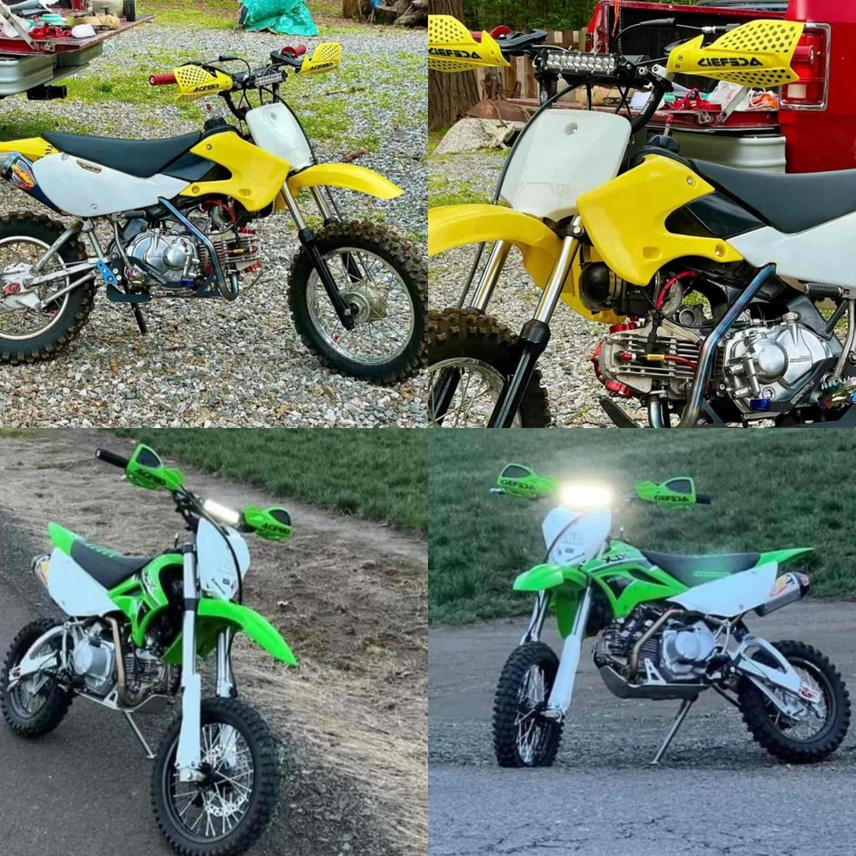 Kit de barra de luz de faros LED para Kawasaki KDX50 KDX80 KDX200 Plug&Play EE. UU. Foto 4 de 4