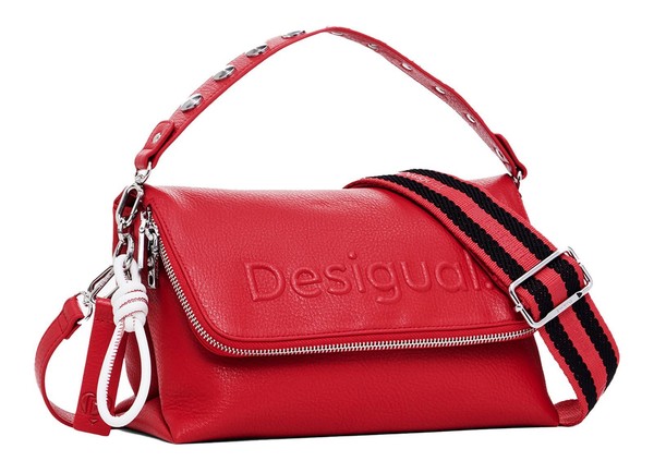 Desigual Half Logo Venecia 3.0 Crossbody Bag UmhäNgetasche Tasche Carmine-image