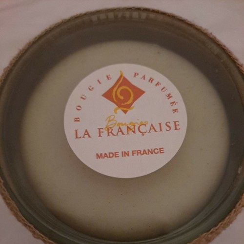 Bougie Parfumee La Francais Native American Leather Wrapped Candle - Picture 3 of 6