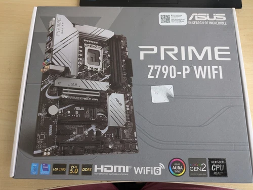 ASUS PRIME Z790-P WIFI Socket LGA1700 DDR5 Motherboard  FOR PARTS OR REPAIR