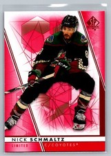 2022-23 SP Authentic #6 Nick Schmaltz Red Parallel Arizona Coyotes
