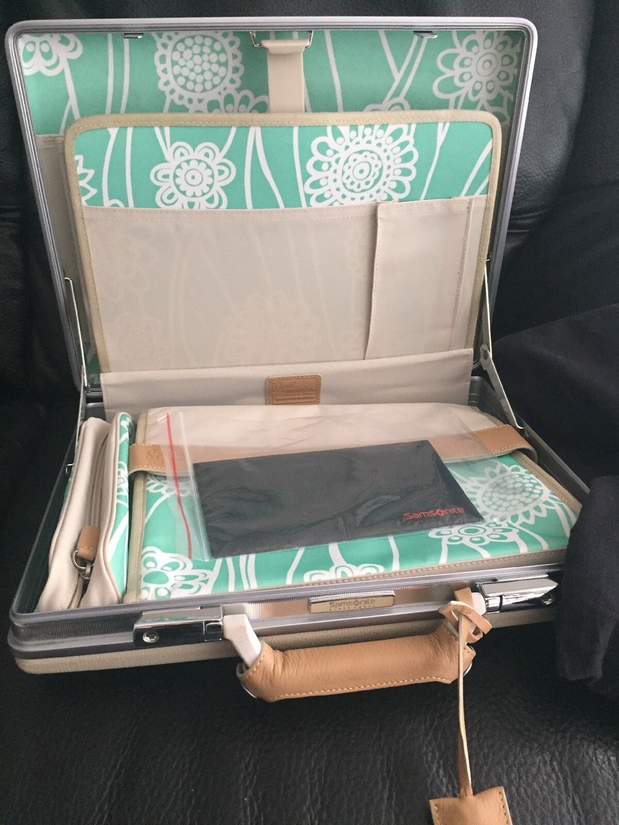Samsonite Black Label Signat Retro Hard Briefcase With Lock