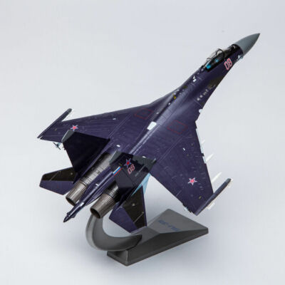 AF1 1/72 Russian SU-35 (Purple) Super Flanker Fighter Diecast Model