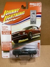 1/64 JOHNNY LIGHTNING 1968 SHELBY GT-500 KR "HIGHLAND GREEN"