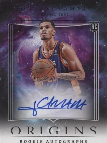 2023-24 TOUMANI CAMARA AUTO PANINI PRIZM PENMANSHIP ROOKIE RC 