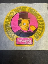 Cocaine " Better living thru chemistry 70s Vtg Unused T shirt iron on 7.5 inchs