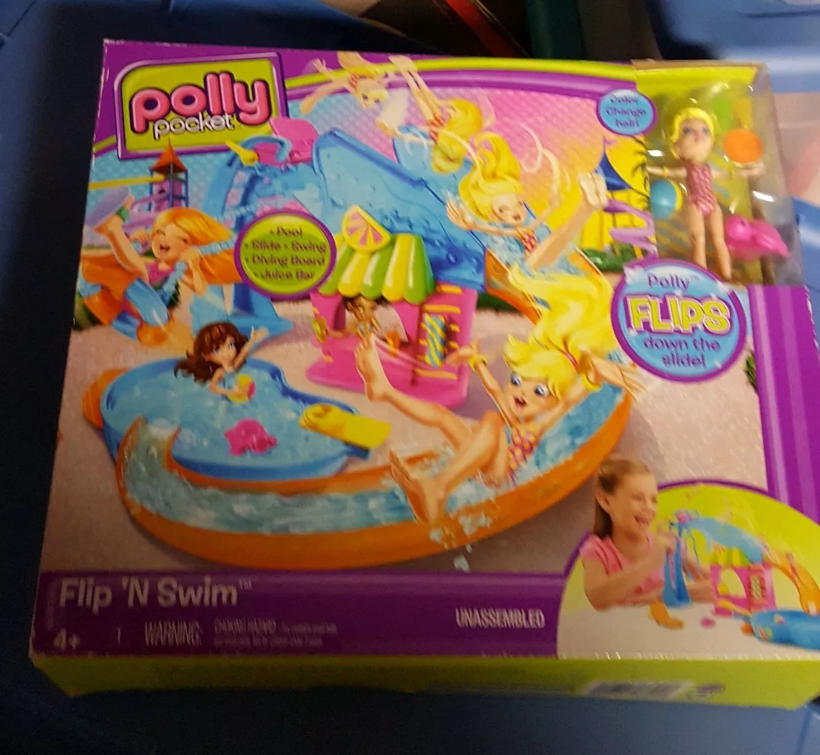 Polly pocket flip n swim hotsell