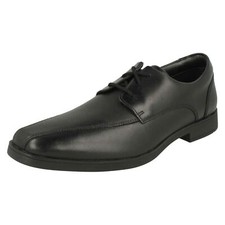 Boys Clarks Smart Lace-Up School Shoes 'Scala Step Y'