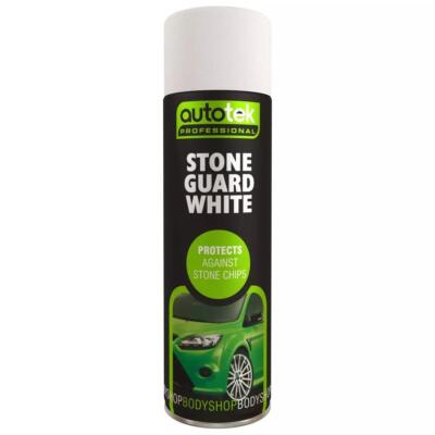 Autotek White Stone Guard schützt vor Spänen Aerosol-Sprühfarbe 500 ml 
