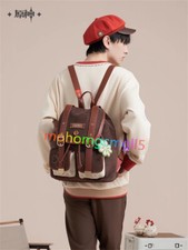 Official Genshin Impact Klee Cosplay Backpack Corduroy Rucksack Gift Pre Order