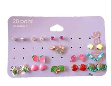 Claire's 13 Pairs Of Sensitive Solutions Pierced Earrings