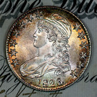 * 1826 * Superb+ Gem Bu Ms Capped Bust Half-Dollar * From Original Collection