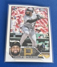 2023 Topps Chrome Baseball #67 Canaan Smith-Njigba RC Pittsburgh Pirates