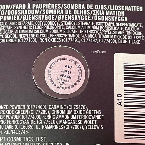 Mac Pro Palette Eye Shadow Refill ~ Shell Peach ~ 100% Authentic ~ - Picture 3 of 6