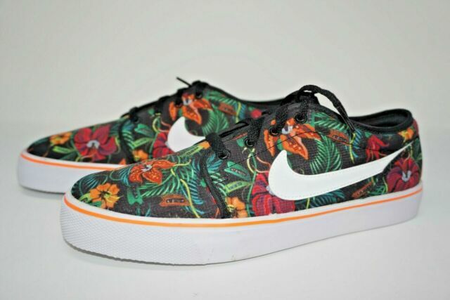 nike toki low orange