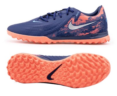 Nike Men Phantom GX II Academy TF EH Cleat Soccer Blue Futsal