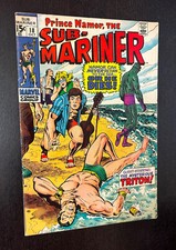 Prince Namor SUB-MARINER #18 (Marvel Comics 1969) -- Silver Age -- FN (A)