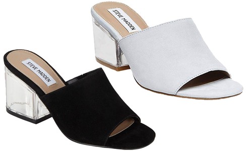 Steve Madden Women's Dalis Slip On Heel Sandal, 2 Color Options - 第 1/7 張圖片