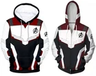 Avengers 4 Endgame Quantum Battle Suit Adult Hoodie Sweatshirt Jacket Unisex