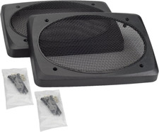 6"x9" Speaker Grills Black Wire Mesh Protective Covers Car Audio Pair