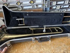 Vintage Blessing USA Tenor Trombone w/ King 28 Mouthpiece Hard Case Plays