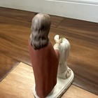 First Holy Communion Figurine Jesus With Little Girl Christianity Religion  — photo 3