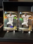 2 Card Lot Konnor Griffin Reptilian Refractor BCP-86