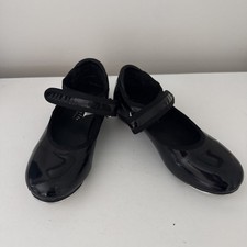 Freestyle Danskin Little Girls Size 10 Tap Dance Shoes Loop Closure
