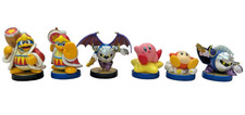 Nintendo Amiibo Lot of 6 Kirby King Dedede Waddle Meta Knight Figures