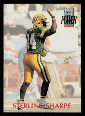 Sterling Sharpe 1992 Pro Set Power #286 HOF Green Bay Packers