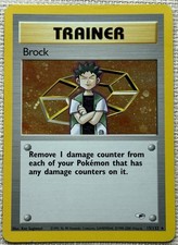 Brock 15/132 Holo Rare Gym Heroes Pokemon WOTC 2000 NM on eBay
