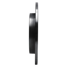 R1 Concepts Eline Drilled Slotted 1-piece Rear Passenger Side Brake Rotor
