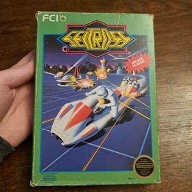 Seicross (Nintendo Entertainment System, 1988) Nes Game Complete CIB box manual