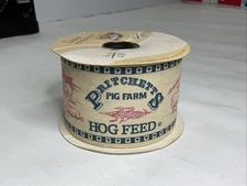 Pritchetts Pig Farm Hog Feed Cloth Ribbon 20 Yard Partial Spool 2-1/2” Wide