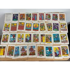 Vintage Creative Child Games Old Maid Card Deck Occupations Theme Complete Set