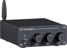 Fosi Audio BT20A Bluetooth Stereo Amplifier 2 Channel Home Audio Component