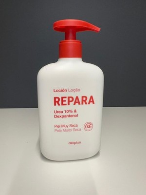 400 ml - Reparierende Körperlotion mit Urea und Dexpanthenol - Deliplus