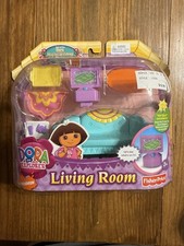 Vtg 2008 Dora The Explorer Dora  s House Living Room Set New In Box Nick Jr