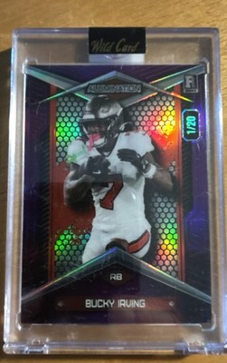 2024 Wild Card Alumination  - Bucky Irving #BC-BI Purple Rainbow. 1/20