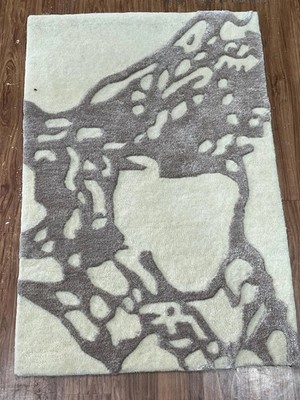 Handgetuftete Wollteppiche Teppich für Wohnzimmer Schlafzimmerteppich Handgef...