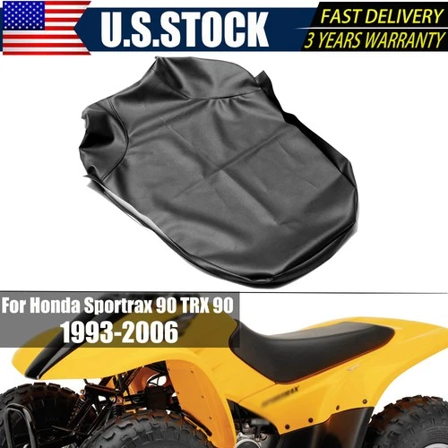 ATV Seat Cover for Honda TRX90 1993-2005 06 TRX 90 Sportrax 90 PU Leather