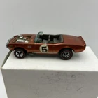 Vintage Hot Wheels Redline Light My Firebird  Copper - Original