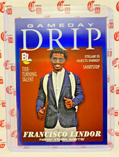 Francisco Lindor GAMEDAY DRIP 2023 Topps Big League Baseball NEW YORK METS GD-15