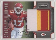 2019 Panini Playbook Mammoth Material Premium 23/25 Mecole Hardman Jr #MM-34 fl4