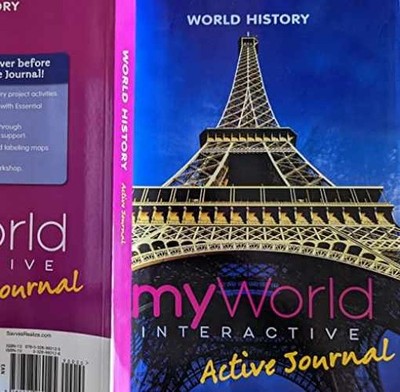 MIDDLE GRADES WORLD HISTORY - Paperback, by Savvas Learning Co - Very Good t