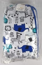 Little Star - 100 Organic Cotton 3 Piece Crib Set  Safari Animals