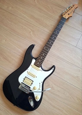 Boogie Produced by Greco Stratocaster HSS Dark Blue Tremolo Arm Japan