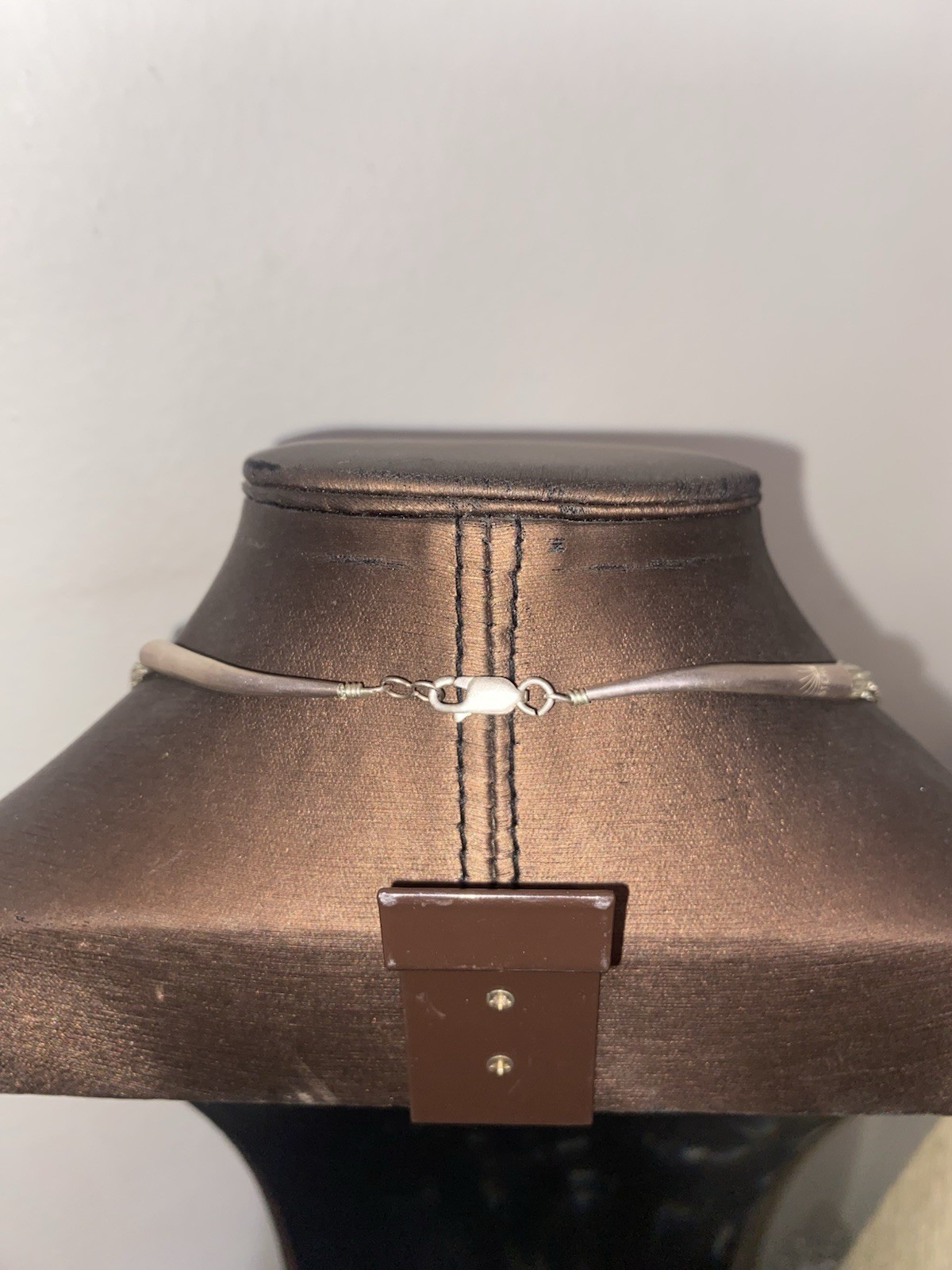 sterling silver stunning Native liquid silver lon… - image 4